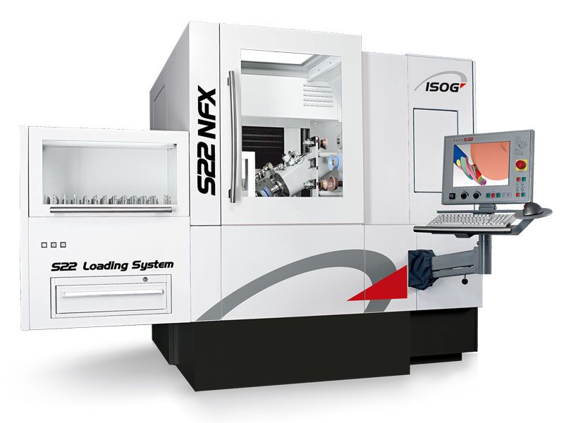 CNC Werkzeugschleifmaschine ISOG S22 NFX - Schleiftechnik Mayer